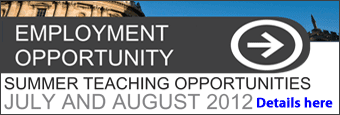 Oxford Royale Academy have Summer Teaching Posts available in a wide variety of subjects