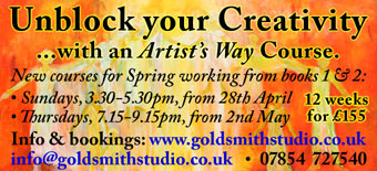 Unblock your creativity at an Oxford Artists Way course this Spring Unblock your creativity at an Oxford Artists Way course this Spring