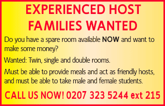 Hosts International seeks Host Families Hosts International seeks Host Families