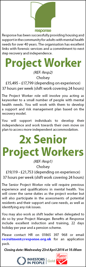Response seek Project Workers Response seek Project Workers