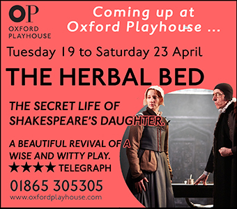 The Oxford Playhouse presents The Herbal Bed, 19-23 April