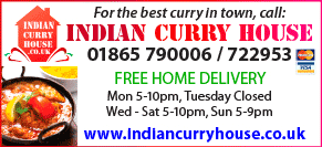 Daily Info, Oxford Restaurants: Indian Curry House offer free home delivery and the best curry in Oxford!