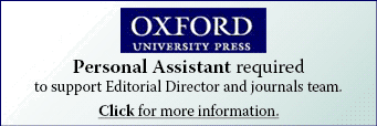 Oxford University Press are hiring a Personal Assistant