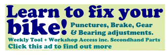 Bike-fixing workshops and puncture repair phone app!