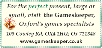 The Gameskeeper offers a wide selection of board and card games The Gameskeeper offers a wide selection of board and card games