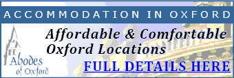 Affordable, comfortable B&B, self-catering and letting with Abodes of Oxford