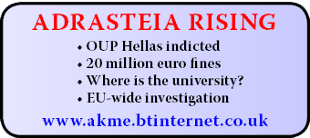 Latest news at Akme: Adrasteia Rising