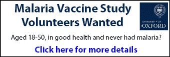 Aged 18-50, in good health and never had malaria? Take part in a vaccine study.