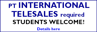 International Telesales - students welcome!
