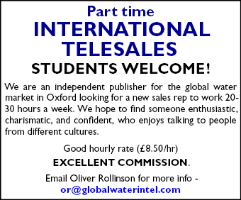 International Telesales - students welcome!