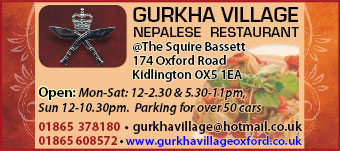 Gurkha Village Nepalese restaurant, Kidlington, Oxford - open February 2012