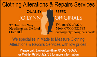 Clothing alterations & repairs services, Jo Lynn Originals