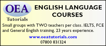 OEA Tutorials offer small group English Language Courses