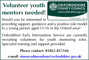 Volunteer youth mentors needed! Would you be interested in providing a positive role model to a young person?