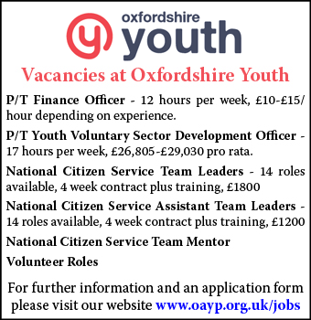 Vacancies at Oxfordshire Youth Vacancies at Oxfordshire Youth