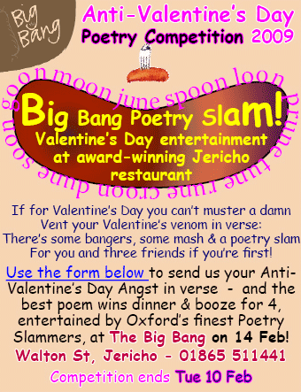 Daily Info, Oxford | Miscellaneous Review: Anti-Valentine's Day Poetry 