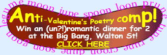 Daily Info and The Big Bang - anti-valentine poetry competition 2010