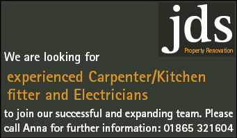 Experienced Carpenter/Kitchen fitter and Electricians required