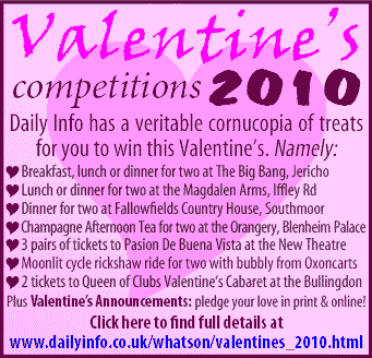 Click here for details of Daily Info's 2010 Valentine Competitions!