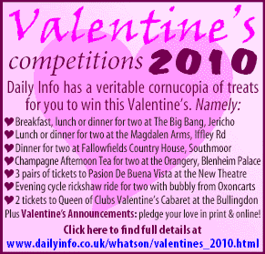 Click here for our 2010 Valentine's Competitions Page!