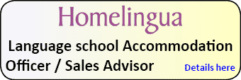 Homelingua seek Language school Accommodation Officer / Sales Advisor
