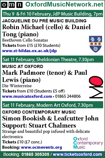 Fabulous classical music concerts, 9th, 10th and 11th February
