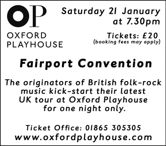 Fairpost Convention, Oxford Playhouse, Saturday 21st January