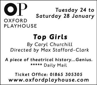 Top Girls, Oxford Playhouse, 24th - 28th January