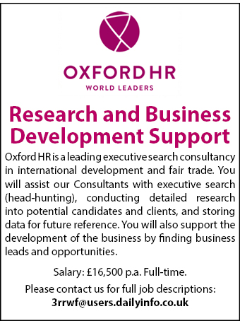 Oxford development company jobs