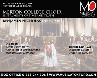Merton College Choir and Instruments of Time and Truth: Bach, Handel