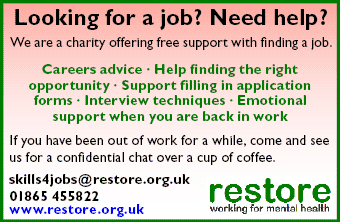Daily Info, Oxford Services: Support finding a job
