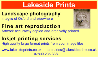 Daily Info, Oxford Sevices: Photographic and fine art printing service 