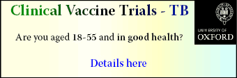 Are you interested in taking part in a TB (tuberculosis) vaccine study?