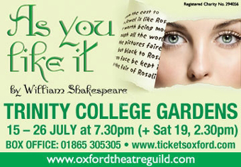 Daily Info, Oxford Events: As You Like It