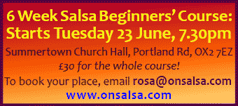 Daily Info, Oxford COMING SOON: 6 week beginners' Salsa course!