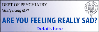 Are you feeling really sad? Take part in a study using MRI.