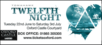 Tomahawk present Twelfth Night in Oxford Castle Courtyard, 22 June - 3 July