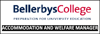 Bellerbys College seeks an Accommodation and Welfare Manager  
