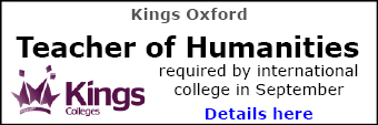 Kings Oxford seek Teacher of Humanities