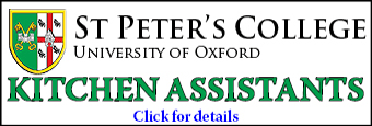 St Peter's College seeks Kitchen Assistants