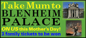 Click here to win a family ticket to Blenheim Palace this Mother's Day!