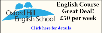 Oxford Hill School: General English, IELTS, FCE, Business English. Great deal English Course �50 per week