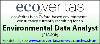 ecoVeritas is an Oxford-based environmental consultancy currently recruiting for an Environmental Data Analyst ecoVeritas is an Oxford-based environmental consultancy currently recruiting for an Environmental Data Analyst
