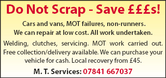 Car and van repairs by M. T. Services Car and van repairs by M. T. Services