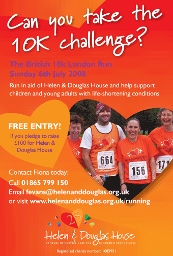 Daily Info, Oxford: Do the British 10k London Run!