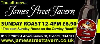 Click here for the website of the James Street Tavern, 47-8 James St, Oxford, UK