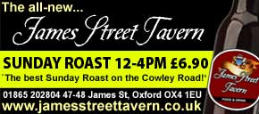 Daily Info, Oxford: Great food all week at the James Street Tavern!