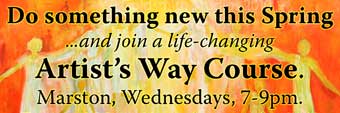 Change your life this Spring with an Artists Way course in Oxford