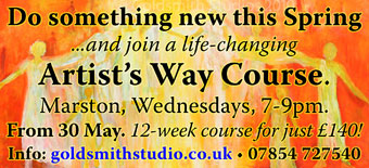 Change your life this Spring with an Artists Way course in Oxford