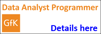 Data Analyst Programmer required